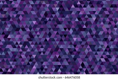 Dark Purple, Pink vector low poly background. Brand-new colored illustration in blurry style with gradient. Brand-new style for your business design.