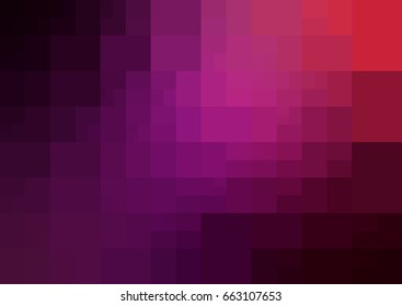 Dark Purple, Pink vector Low poly crystal background. Polygon design pattern. Low poly illustration, low polygon background.