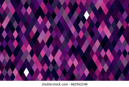 Dark Purple, Pink vector low poly template. Brand-new colored illustration in blurry style with gradient. The template can be used as a background for cell phones.