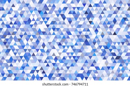 Dark Purple, Pink vector low poly pattern. Creative geometric illustration in Origami style with gradient. Triangular pattern for your business design.