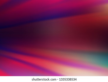 Dark Purple, Pink vector modern elegant template. Colorful illustration in blurry style with gradient. The background for your creative designs.
