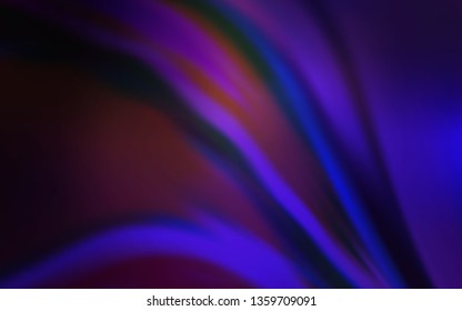 Dark Purple, Pink vector modern elegant background. A completely new colored illustration in blur style. New design for your business.