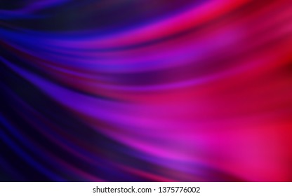 Dark Purple, Pink vector modern elegant backdrop. Glitter abstract illustration with gradient design. New style design for your brand book.