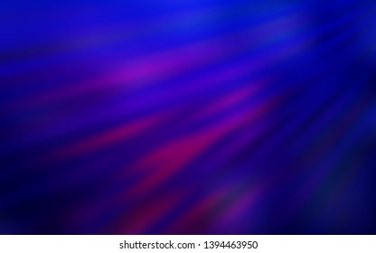 Dark Purple, Pink vector modern elegant background. Glitter abstract illustration with gradient design. New style for your business design.