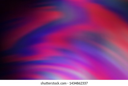 Dark Purple, Pink vector modern elegant background. A completely new colored illustration in blur style. Smart design for your work.