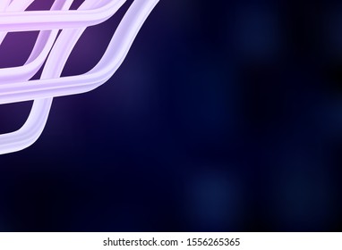 Dark Purple, Pink vector modern elegant layout. Colorful abstract illustration with gradient. Completely new design for your business.