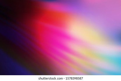 Dark Purple, Pink vector modern elegant layout. An elegant bright illustration with gradient. The best blurred design for your business.