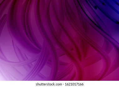 Dark Purple, Pink vector modern elegant background. New colored illustration in blur style with gradient. Elegant background for a brand book.