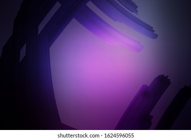 Dark Purple, Pink vector modern elegant background. An elegant bright illustration with gradient. New way of your design.