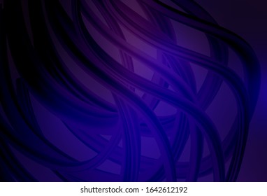 Dark Purple, Pink vector modern elegant backdrop. Abstract colorful illustration with gradient. Blurred design for your web site.