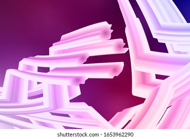 Oscuro morado, vector rosa moderno y elegante fondo. Ilustración abstracta moderna con degradado. Fondo para un teléfono móvil.