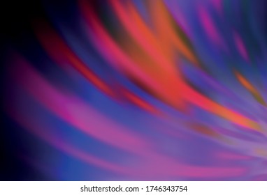 Dunkelviolett, rosafarbene Vektorgrafik, moderner, eleganter Hintergrund. Farbige Illustration in kleinem Stil. Eine neue Art von Design.