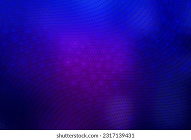Dark Purple, Pink vector Modern abstract illustration with colorful water drops. Blurred bubbles on abstract background with colorful gradient. Elegant design for wallpapers.