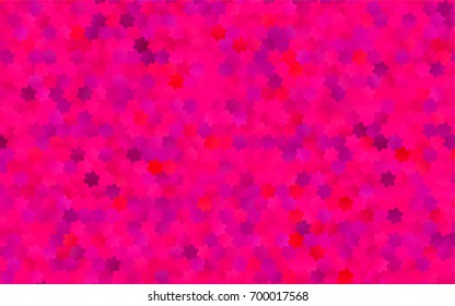 Dark Purple, Pink vector modern geometrical abstract background. Texture, brand-new background. Geometric background in Origami style with gradient. 