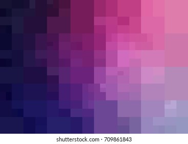 Dark Purple, Pink vector modern geometrical abstract background. Texture template. Geometric pattern in Origami style with gradient. 