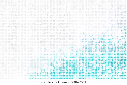 Dark Purple, Pink vector modern geometrical background. Abstract template. Geometric pattern in square style with gradient.