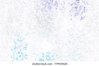 Dark Purple, Pink vector modern geometrical background. Abstract template. Geometric pattern in square style with gradient.