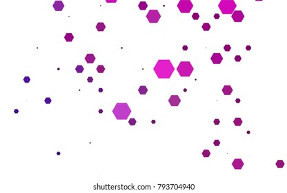 Dark Purple, Pink vector modern geometrical abstract background. Texture, brand-new background. Geometric background in Origami style with gradient. 