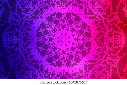 Dark Purple, Pink vector natural elegant background. Brand-new colored illustration in blurry style with doodles drawn by child. Brand-new design for your business.