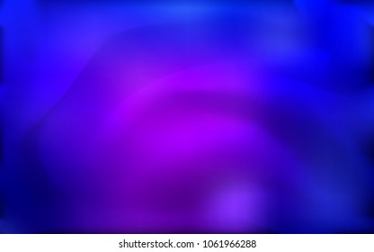 Dark Purple, Pink vector pattern with lava shapes. A vague circumflex abstract illustration with gradient. A completely new template for your business design.