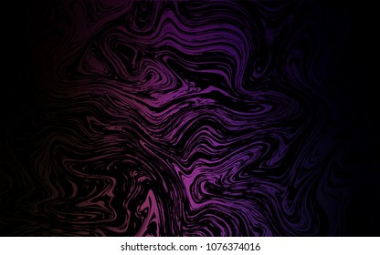 Dark Purple, Pink vector pattern with bubble shapes. A vague circumflex abstract illustration with gradient. A new texture for your  ad, booklets, leaflets.