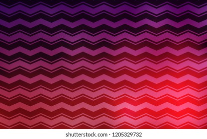 Dark Purple, Pink vector pattern with sharp lines. Blurred decorative design in simple style with lines. Best design for your ad, poster, banner.