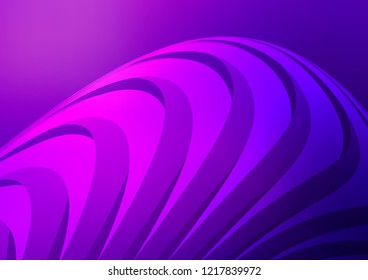 Dark Purple, Pink vector pattern with narrow lines. Modern geometrical abstract illustration with staves. Best design for your ad, poster, banner.