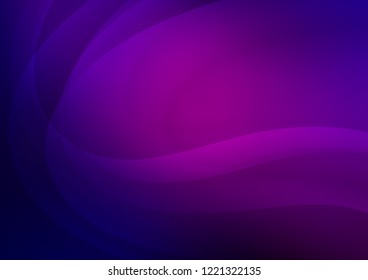 Dark Purple, Pink vector pattern with lamp shapes. An elegant bright illustration with gradient. The best blurred design for your business.