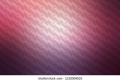 Dark Purple, Pink vector pattern with sharp lines. Shining colored illustration with sharp stripes. Template for your beautiful backgrounds.