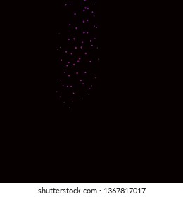 Dark Purple, Pink vector pattern with circles. Abstract colorful disks on simple gradient background. Pattern for websites, landing pages.