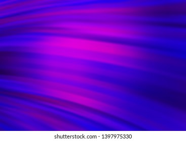 Dark Purple, Pink vector pattern with lamp shapes. Colorful illustration in abstract marble style with gradient. Brand new design for your ads, poster, banner.
