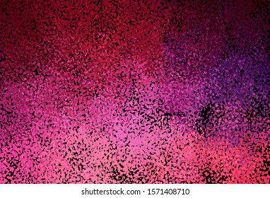 Dark Purple, Pink vector pattern with random forms. Modern abstract illustration with colorful random forms. Best smart design for your business.