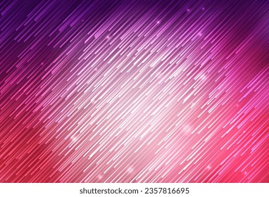 Dark Purple, Pink vector pattern with sharp lines. Modern geometrical abstract illustration with Lines. Pattern for ads, posters, banners.