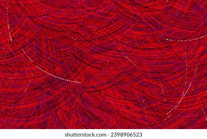 Dark Purple, Pink vector pattern with wry lines. A circumflex abstract illustration with gradient. Background for cell phone screens.