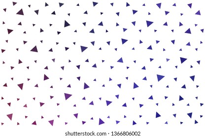 Dark Purple, Pink vector  polygon abstract backdrop. Colorful abstract illustration with triangles. Pattern for a brand book's backdrop.