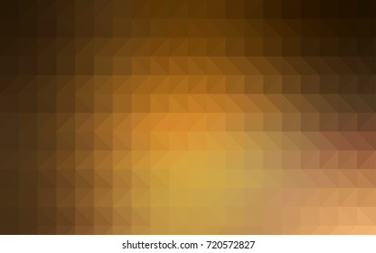 Dark Purple, Pink vector polygon abstract pattern. Modern geometrical abstract illustration with gradient. A completely new template for your business design.