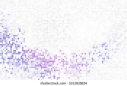Dark Purple, Pink vector polygonal illustration consisting of rectangles. Rectangular design for your business. Creative geometric background in origami style with gradient.