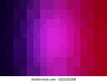 Dark Purple, Pink vector polygonal illustration, which consist of rectangles. Rectangular pattern for your business design. Geometric background in Origami style with gradient. 