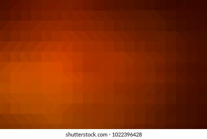 Dark Purple, Pink vector polygonal pattern. Shining illustration, which consist of triangles. The elegant pattern can be used as part of a brand book.