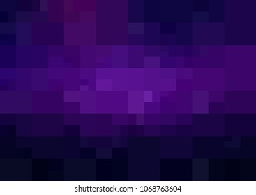 Dark Purple, Pink vector polygonal illustration, which consist of rectangles. Rectangular pattern for your business design. Geometric background in Origami style with gradient. 