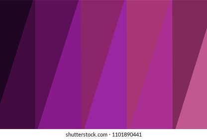 Dark Purple, Pink vector polygonal background. Polygonal abstract illustration with gradient. A new texture for your design.