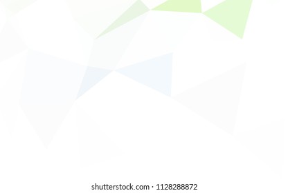 Dark Purple, Pink vector polygonal pattern. Triangular geometric sample with gradient.  New template for your brand book.