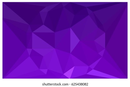 Dark Purple, Pink vector polygonal illustration, which consist of triangles with a gemstone in center. Triangular design of a huge diamond for your business. Creative geometric background of gems.