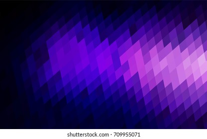 Dark Purple, Pink vector polygonal illustration, which consist of rectangles. Rectangular pattern for your business design. Geometric background in Origami style with gradient. 