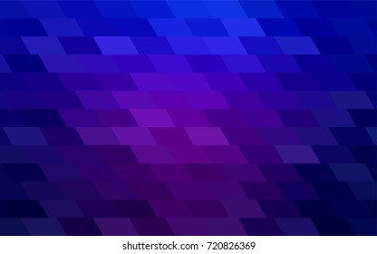 Dark Purple, Pink vector polygonal illustration consisting of rectangles. Rectangular design for your business. Creative geometric background in origami style with gradient.