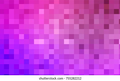 Dark Purple, Pink vector polygonal illustration consisting of rectangles. Rectangular design for your business. Creative geometric background in origami style with gradient.