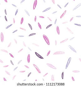 Dark Purple, Pink vector seamless background with bubbles. Abstract illustration with colored bubbles in nature style. New design for ad, poster, banner of your website.