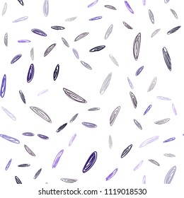 Dark Purple, Pink vector seamless layout with circle shapes. Beautiful colored illustration with blurred circles in nature style. Pattern can be used for ads, leaflets.