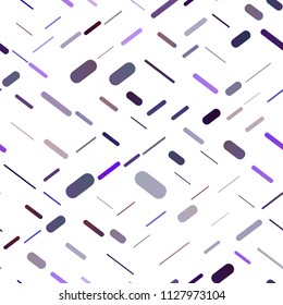 Dark Purple, Pink vector seamless cover with long lines. Decorative shining illustration with lines on abstract template. The template can be used as a background.