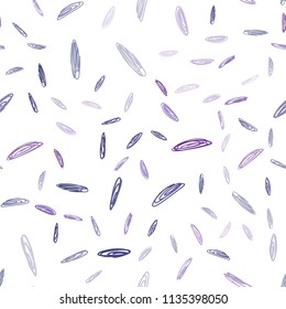 Dark Purple, Pink vector seamless template with circles. Beautiful colored illustration with blurred circles in nature style. Pattern can be used for futuristic ad, booklets.